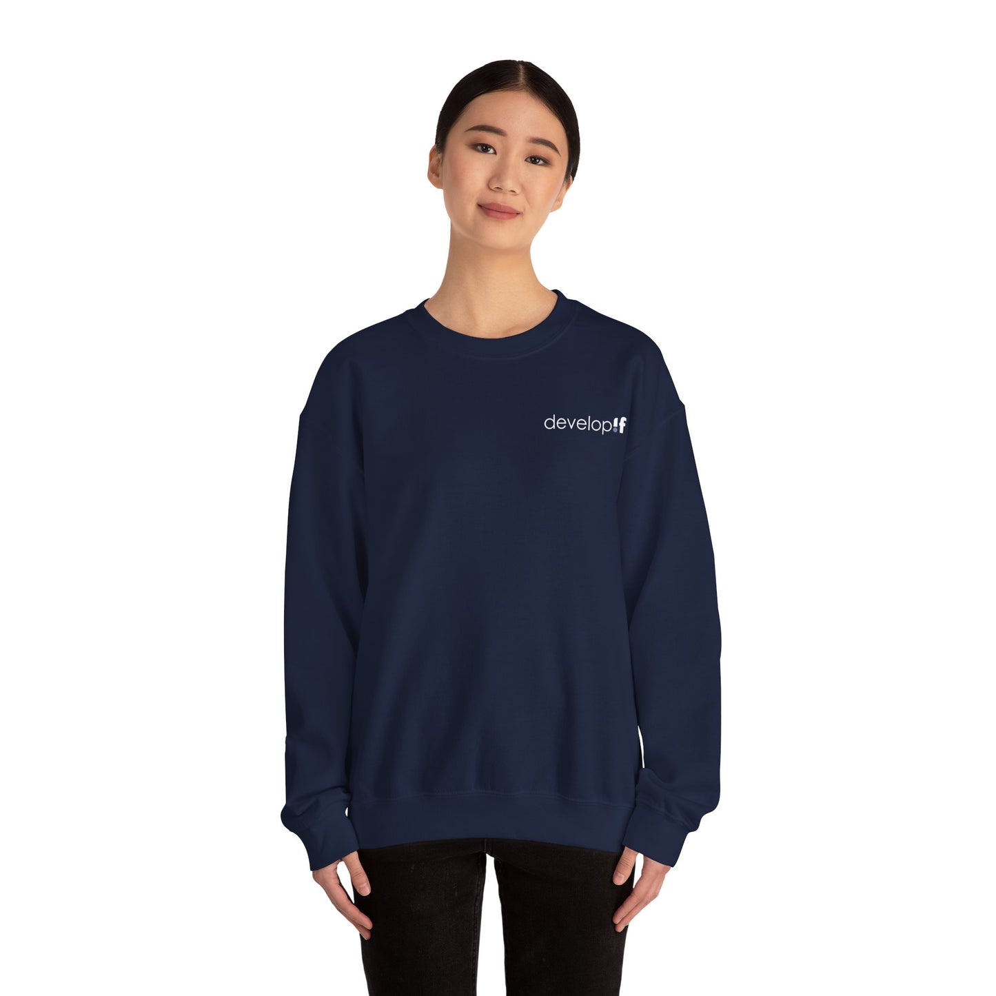 !f - Unisex Heavy Blend™ Crewneck Sweatshirt