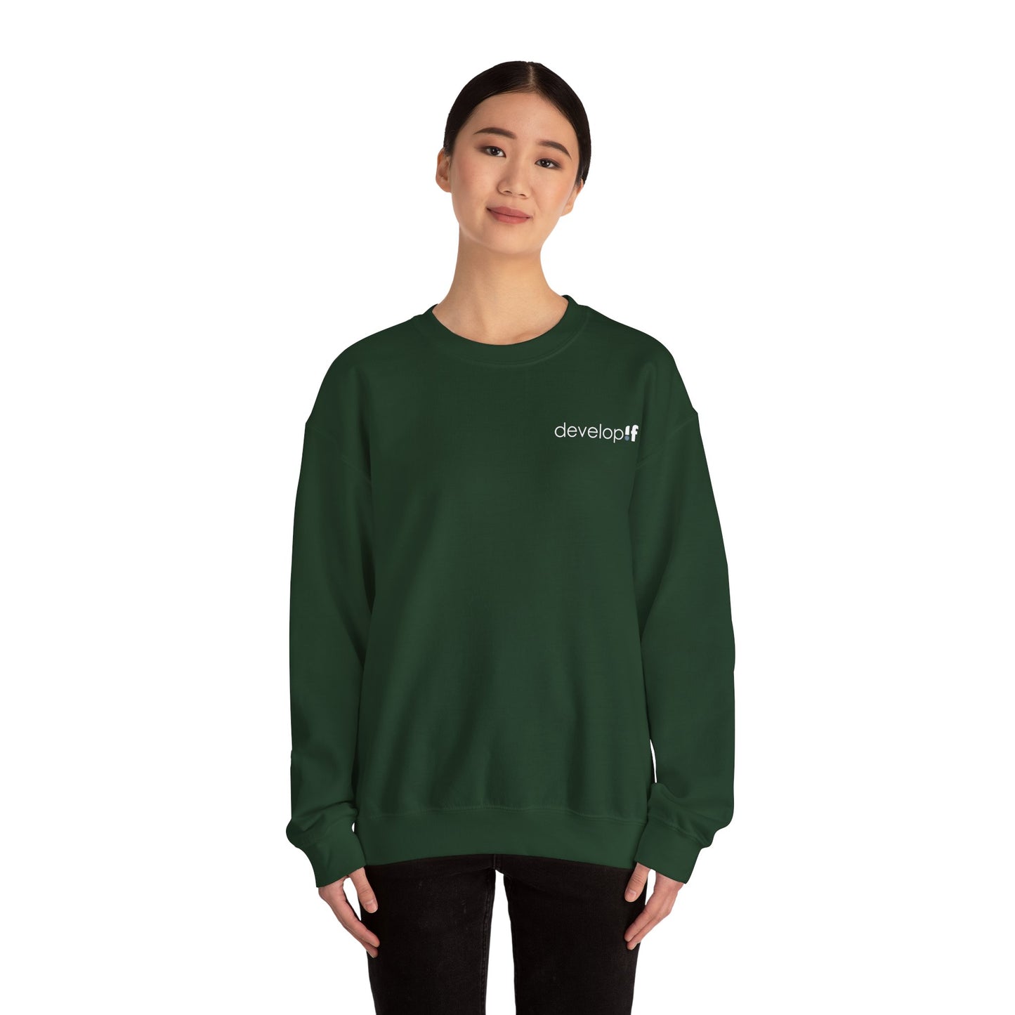 !f - Unisex Heavy Blend™ Crewneck Sweatshirt