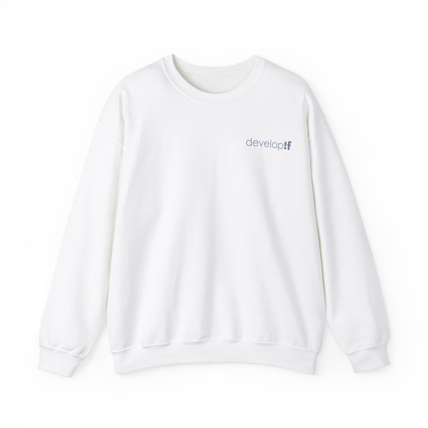 !f - Unisex Heavy Blend™ Crewneck Sweatshirt