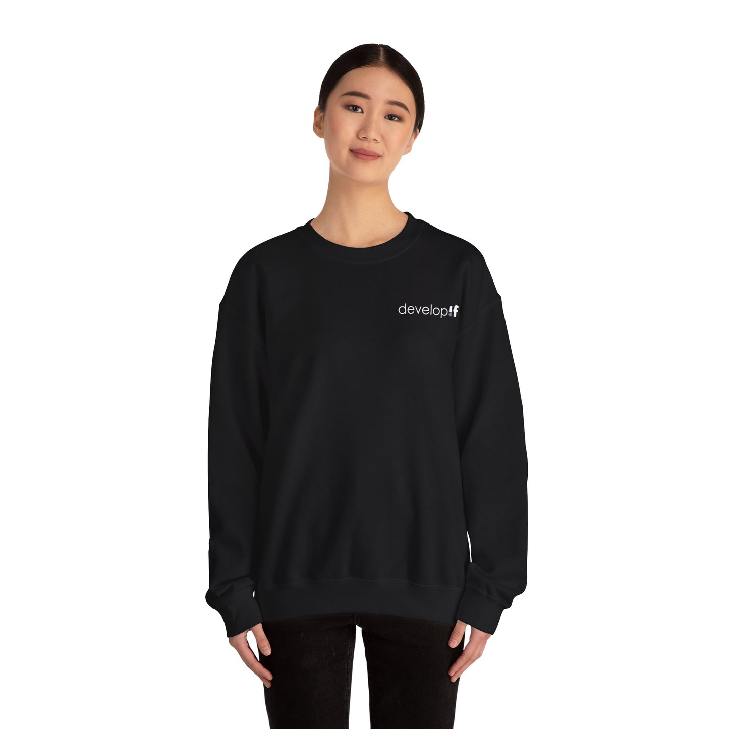 !f - Unisex Heavy Blend™ Crewneck Sweatshirt