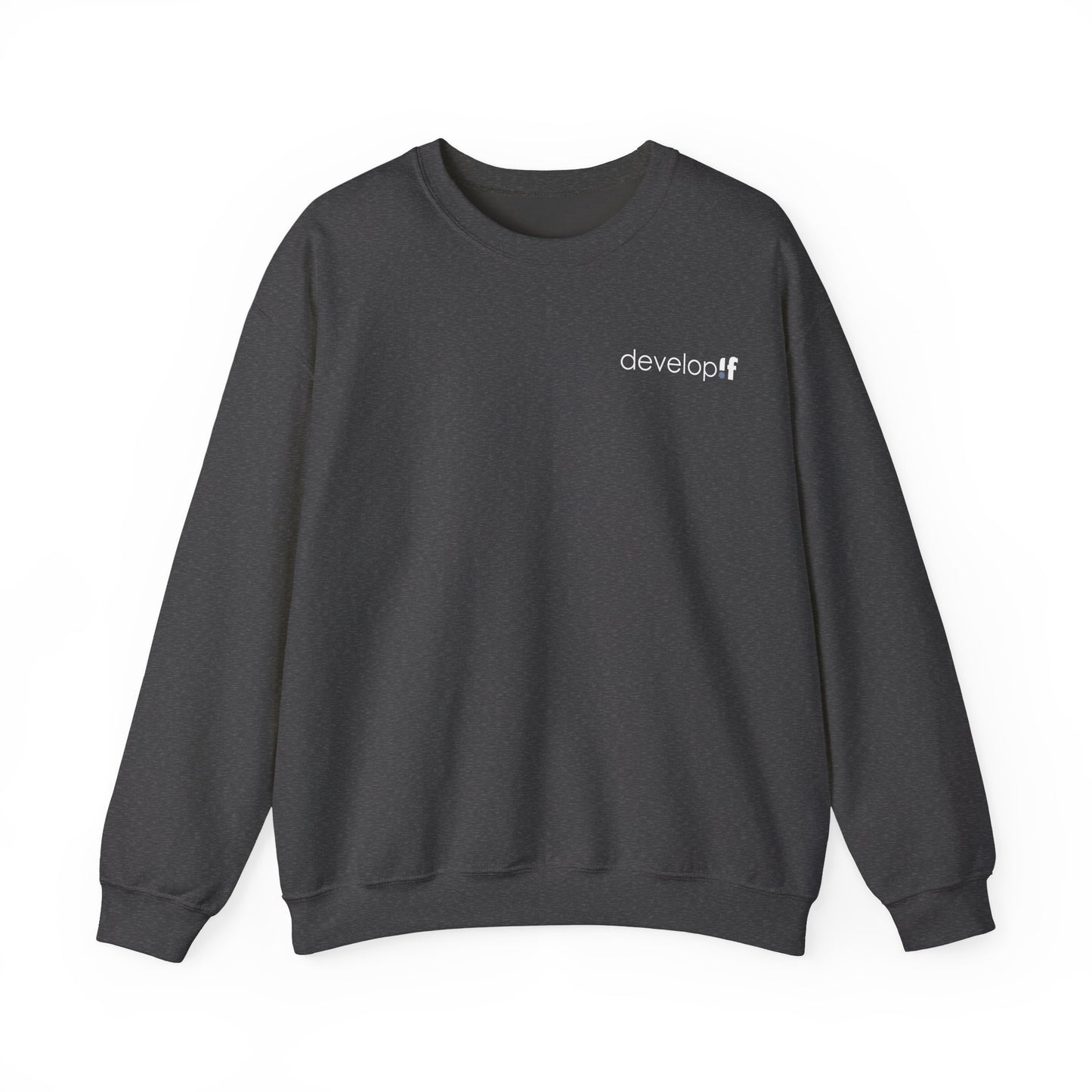 !f - Unisex Heavy Blend™ Crewneck Sweatshirt