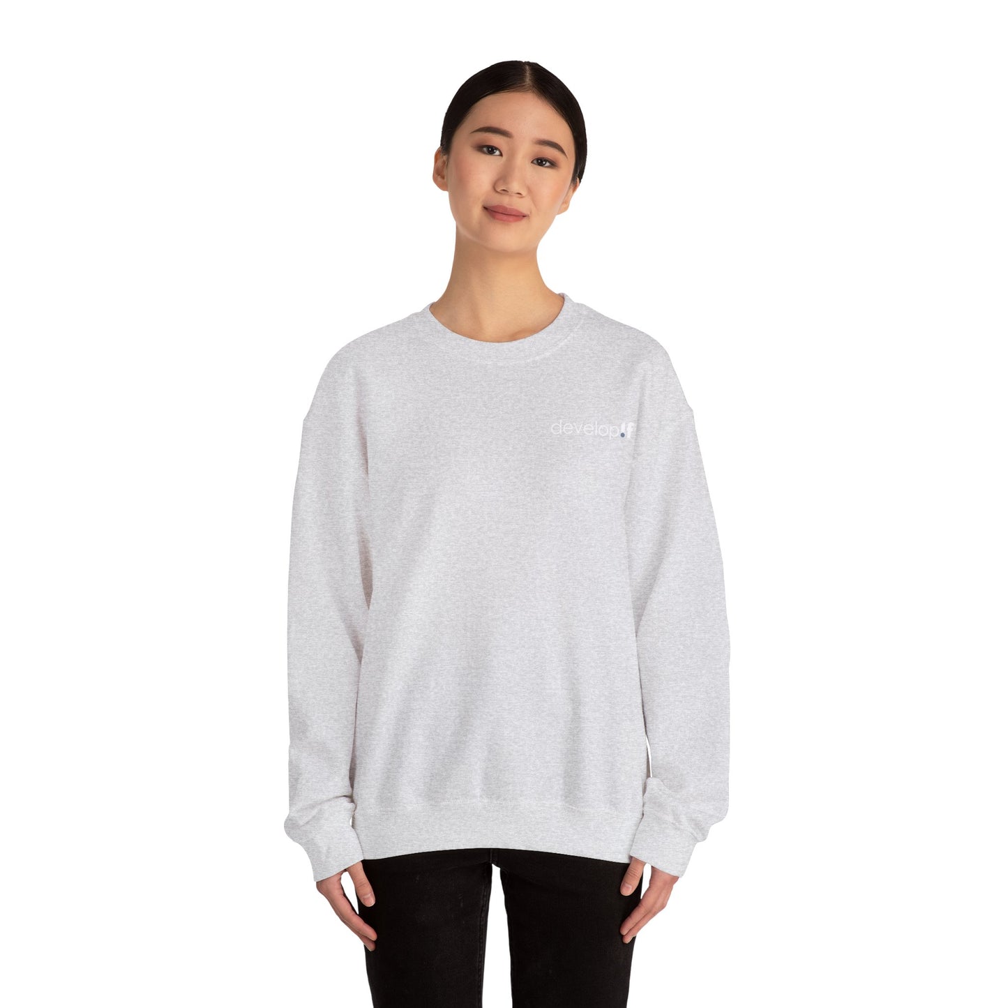 !f - Unisex Heavy Blend™ Crewneck Sweatshirt